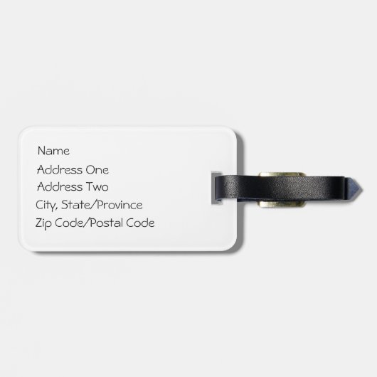 Moederdag Bagagelabel (Achterkant horizontaal)