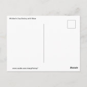 Moederdag bakken met mama briefkaart (Achterkant)