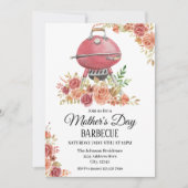 Moederdag Barbecue Uitnodiging (Voorkant)