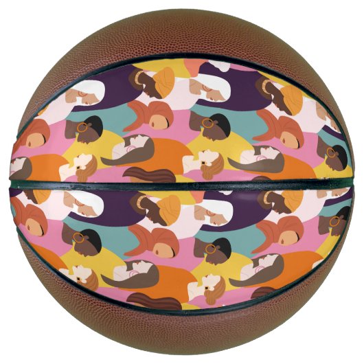 Moederdag Basketball Basketbal (Voorkant)