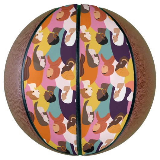 Moederdag Basketball Basketbal (Verticaal)