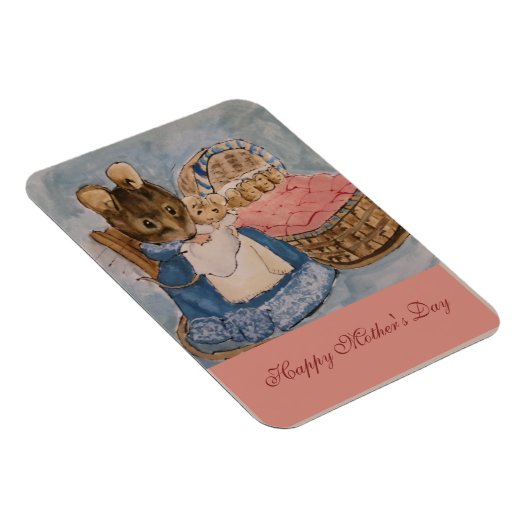 Moederdag Beatrix Potter Magneet (Rechterzijde)