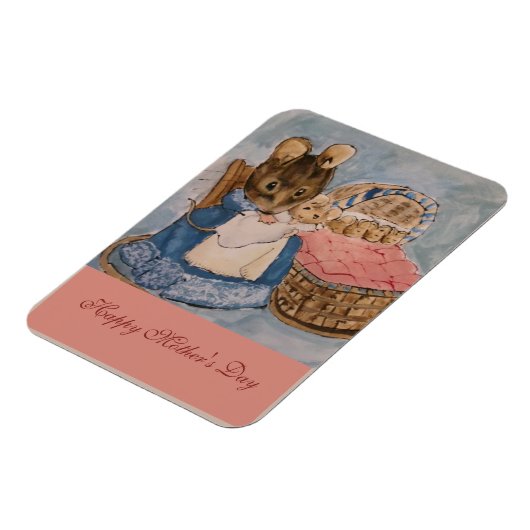 Moederdag Beatrix Potter Magneet (Linkerzijde)