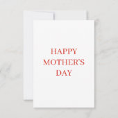 MOEDERDAG BEDANK JULLIE KAART (Achterkant)