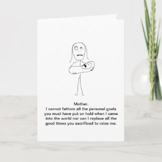 Moederdag, bedankt voor alles