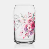 Moederdag Bedrukte Blikglazen Blikvorm Glas (Achterkant)