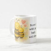 Moederdag Bee & Baby Koffie Koffiemok (Voorkant links)