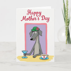 Moederdag behandelkaart voor honden kaart