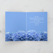 Moederdag Berichtkaart Blauwe Hortensia's (Binnen)