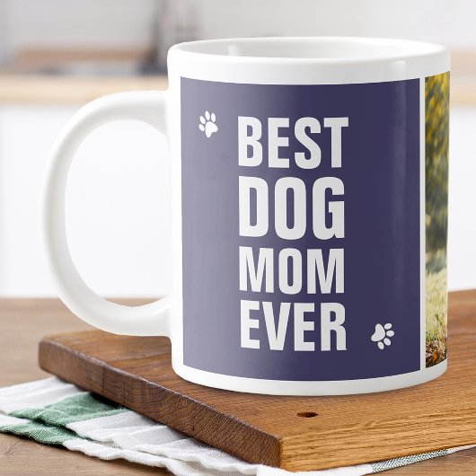 Moederdag Best Dog Mam Ever Foto Grote Koffiekop
