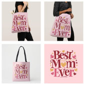 Moederdag Best Mam Ever Tote Bag