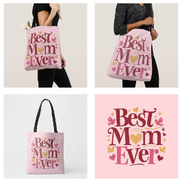 Moederdag Best Mam Ever Tote Bag