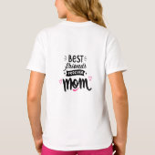 Moederdag beste cadeau t-shirt (Achterkant)