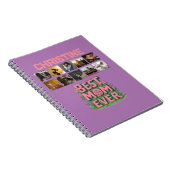 Moederdag Beste Mam Ooit Foto Collage Keepsake Notitieboek (Rechterzijde)