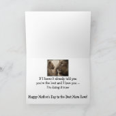 Moederdag beste mam ooit vee kaart (Binnen)