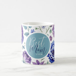 Moederdag Beste mama ooit Floral Koffiemok