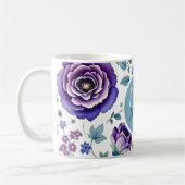 Moederdag Beste mama ooit Floral Koffiemok (Links)