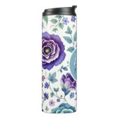 Moederdag Beste mama ooit Floral Thermosbeker (Gedraaid links)