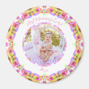 Moederdag Beste mammie ooit Baby Fotocadeau Magneet