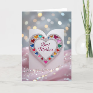 Moederdag, Beste moeder, Beste moeder, Gelukkige M Feestdagen Kaart