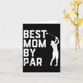 Moederdag Beste Moeder By Par Shirt Grappig Golf L Kaart (Gele Bloem)