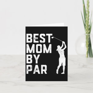 Moederdag Beste Moeder By Par Shirt Grappig Golf L Kaart