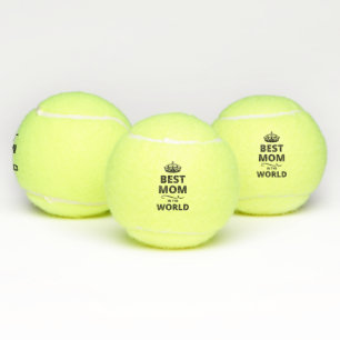 moederdag beste moeder in de wereld Tennis Balls Tennisballen