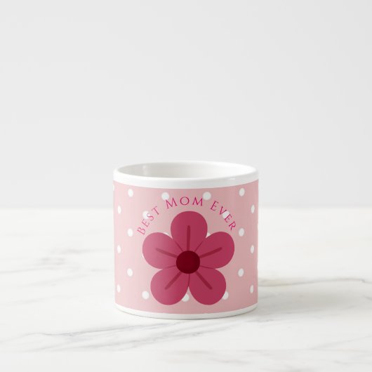 Moederdag, Beste Moeder Ooit, Elegant, Eenvoudig,  Espresso Kop (Voorkant)