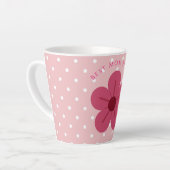 Moederdag, Beste Moeder Ooit, Elegant, Eenvoudig,  Latte Mok (Linkerhoek)