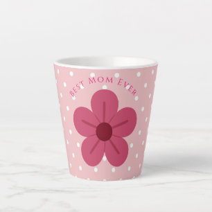 Moederdag, Beste Moeder Ooit, Elegant, Eenvoudig, Latte Mok
