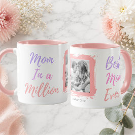 Moederdag Beste Moeder Ooit Foto Roze Persoonlijk Mok