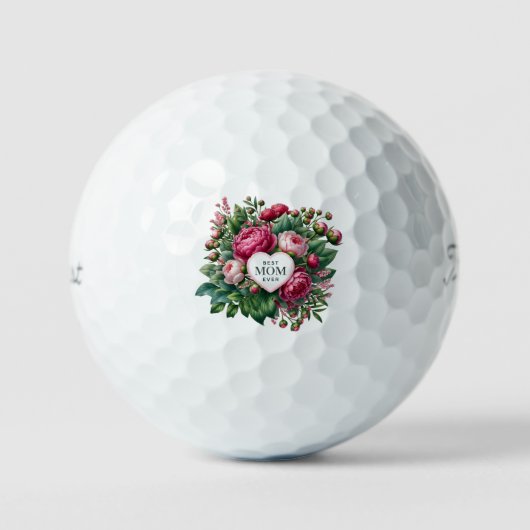 Moederdag Beste Moeder Ooit  Golfballen (Voorkant)
