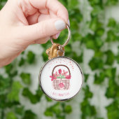 Moederdag, Beste moeder ooit, met mooie bloem Sleutelhanger (Hand)