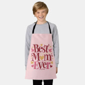 Moederdag Beste Moeder Ooit Schort (Gedragen)