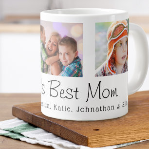Moederdag Beste Moeder van de Wereld 3 Foto's Grote Koffiekop