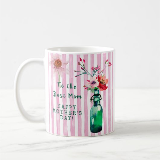 MOEDERDAG BESTE MOM LOVELE FLORAL MESSAGE KOFFIEMOK (Links)