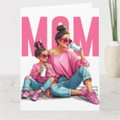 Moederdag Beste Mum3 Super Moeder kaart (Voorkant)