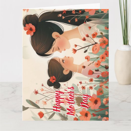 Moederdag Beste Mum8 Super Moeder kaart (Voorkant)