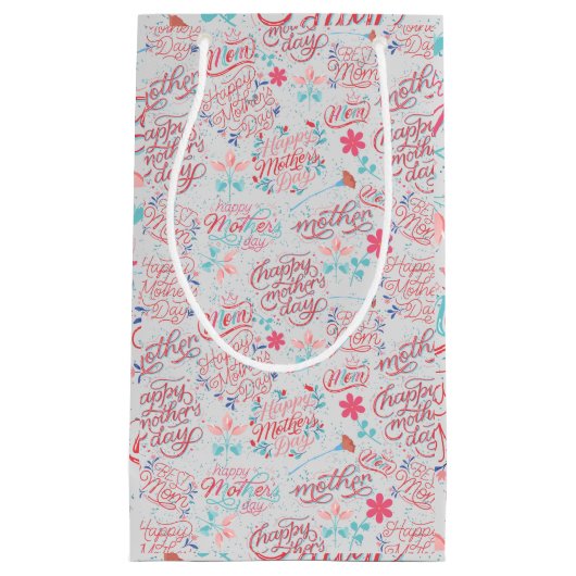 Moederdag BG 01 Offwhite BG Klein Cadeauzakje (Voorkant)