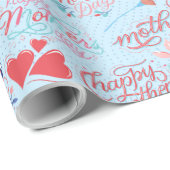 Moederdag BG 02 LBlue BG Cadeaupapier (Rol Hoek)