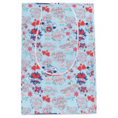 Moederdag BG 02 LBlue BG Medium Cadeauzakje (Voorkant)