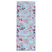 Moederdag BG 02 LBlue BG Wijn Cadeautas (Voorkant)