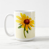 Moederdag Black-Eyed Susan Floral fotografie Koffiemok (Links)