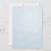 Moederdag  Blauwgroen Roos Champagne Brunch Kaart (Achterkant)