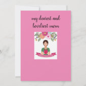 Moederdag blijf bij elkaar save the date (Achterkant)