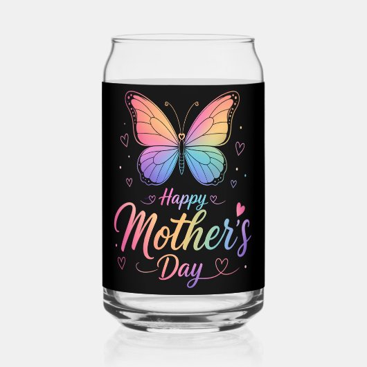 Moederdag Blikvorm Glas (Voorkant)