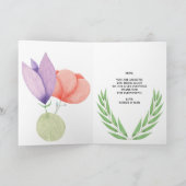 Moederdag Bloem Bloemstuk Custom Design Mooie Kaart (Binnen)