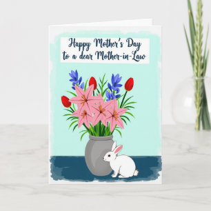 Moederdag Bloem Kaart
