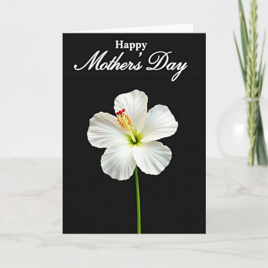Moederdag Bloem Liefde Kaart (Voorkant)
