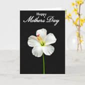 Moederdag Bloem Liefde Kaart (Gele Bloem)